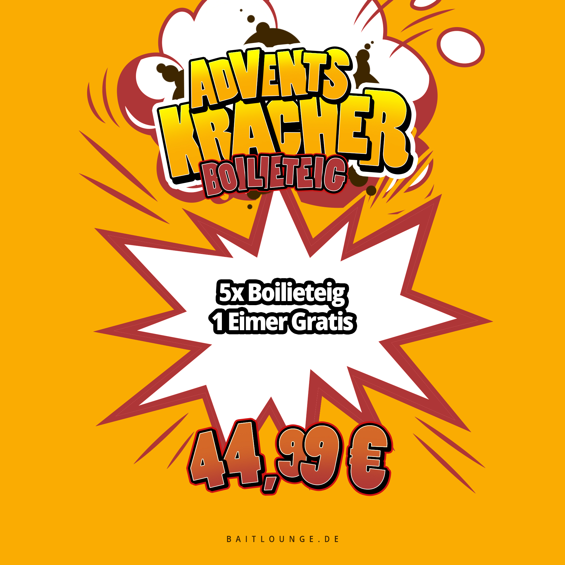 Adventskracher Boilieteig